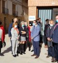 Broto visita el centro de primera acogida de ACCEM en Burbáguena: “Hay que destacar el excelente trabajo que llevan a cabo las entidades que trabajan con los refugiados