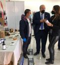 El presidente de la Diputación de Teruel visita la feria Presura de Soria