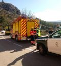 Herido un motorista al caer por un barranco entre Ejulve y Villarluengo