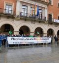 Concentración de rechazo en Teruel a la reforma de la Ley de Seguridad Ciudadana