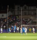 Utrillas vive una gran fiesta del fútbol a pesar de caer eliminado en Copa del Rey por el Valencia, de Primera División