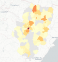 La provincia notifica 71 contagios, 14 más que hace una semana