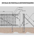 El Mitma licita por más 889.000 euros la colocación de pantallas antiventisqueros en tramos de carreteras en Teruel