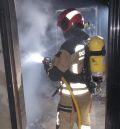 Un herido en el incendio de un granero en Valjunquera que fue extinguido por los bomberos de la DPT