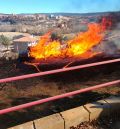 Sofocado un incendio en una zona urbanizada junto a la N-330 en las cercanías de Teruel