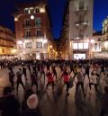 Teruel participa en el ‘flashmob’ para recordar el Día del Niño con Cáncer