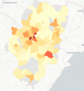 La provincia de Teruel notifica 74 contagios, 54 menos que hace una semana