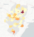 La provincia de Teruel solamente notifica 25 casos de covid en las últimas 24 horas, 14 menos que hace una semana