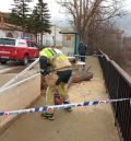 Los bomberos de la DPT atienden una quincena de incidencias causadas por el fuerte viento en Teruel y su entorno