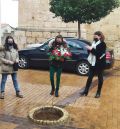 El Geoparque del Maestrazgo planta un olmo en Crivillén en honor a Josefa Lecina