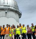 Parlamentarios aragoneses de las comisiones de Ciencia e Industria visitan el Observatorio Astrofísico de Javalambre