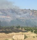 Un incendio forestal declarado pasadas las 16 horas avanza en la zona de Calanda-Castelserás, pero no amenaza a viviendas o granjas