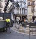 Patrimonio del Gobierno de Aragón notifica que las manipulaciones realizadas sobre la columna del Torico habrían requerido autorización