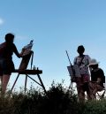 El paisaje de Teruel, un escenario idóneo para aprender técnicas pictóricas