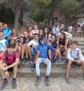 Una veintena de jóvenes voluntarios mejoran el Parque Arqueológico El Cabo en Andorra