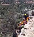 Rescatada una mujer que se ha precipitado de una altura de unos cuatro metros en un barranco de Cirujeda