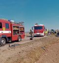 Los bomberos excarcelan a una mujer atrapada en un vehículo tras sufrir un accidente en Andorra