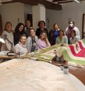 El Curso de Restauración Textil de Albarracín actúa en tres piezas históricas