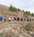 Un centenar de participantes en la recuperada andada reivindicativa por los montes quemados en 2009