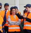 La ministra Teresa Ribera visita las instalaciones de Forgasa en Ariño, un proyecto que apuesta por la economía circular