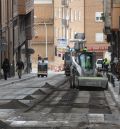 La calle San Francisco de Teruel se corta al tráfico esta semana por obras de asfaltado