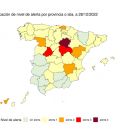 La provincia de Teruel sube a alerta 2 tras duplicar la tasa de nuevos ingresos covid en la última semana