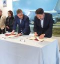 El Aeropuerto de Teruel y Aragón Film Commission firman un acuerdo para impulsar los rodajes en las instalaciones