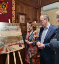 Felipe Faci y Emma Buj presentan el proyecto de construcción del pabellón de La Fuenfresca