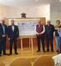 Soro presenta en Calamocha el proyecto de ensanche de la carretera que conecta el Jiloca con Cuencas Mineras