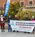 El sindicato Anpe se moviliza en defensa de los docentes de Aragón con un acto en Teruel