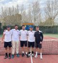 El equipo A del Club Tenis Teruel se cuela en las semifinales