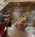 El lienzo del siglo XVIII que se libró de la guerra en Andorra vuelve el lunes a su iglesia