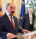 Lambán dice que el PP carece de conciencia aragonesista y que los impulsores de Aragoneses han fracasado en las urnas