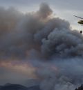 El incendio avanza más rápido de lo previsto en la zona de Castellón tras calcinar ya 4.000 hectáreas