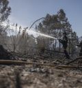 La evolución del fuego en Castellón es positiva a las puertas de dos días de alto riesgo por el poniente