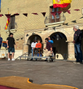 Actores de Las Bodas de Isabel participan en la recreación histórica del Homenaje a Guillem de Mont-Rodón en Monzón