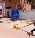 Los bomberos suministran agua a Villel por problemas de turbidez en la red de abastecimiento