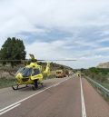 Herido grave un hombre de 67 años en un accidente de tráfico en la N-420 entre Villalba Baja y Cuevas Labradas