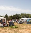 El área de acampada de las Viñas cubrió su máxima capacidad de coches