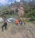 La Guardia Civil rescata a una senderista accidentada en el Parrizal de Beceite