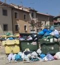 El PSOE advierte de una posible emergencia sanitaria por la basura acumulada durante la huelga en Calamocha