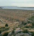 La CHE invertirá 1,6 millones de euros para sellar varias filtraciones en una zona del embalse de Caspe
