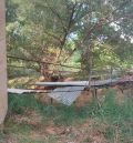 El puente de tablas, en las últimas: los vecinos de Villaspesa piden que se restaure este pintoresco paso sobre el río