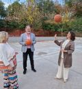 Nueva pista de baloncesto 3x3 en el parque de Los Fueros de Teruel