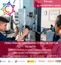 Cámara Teruel acoge el 14 de noviembre la Feria de Formación Profesional Dual