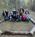 Los miembros de la Asociación Turística Gúdar Javalambre conocen el campo de golf y el recorrido de baño de bosque de Alcalá de la Selva