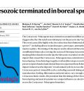 Una investigación sobre la época del año en la que tuvo lugar la extinción de los dinosaurios gana el Premio Paleontología 2023