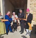 El consejero de Medio Ambiente y Turismo, Manuel Blasco, inaugura el pabellón de Torrecilla de Alcañiz