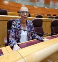 La senadora del PSOE por Teruel María José Villalba recuerda al PP la responsabilidad de las CCAA con la PAC