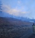 Alarma por un incendio cerca  de un depósito de gas en la Venta del Aire que pudo ser controlado